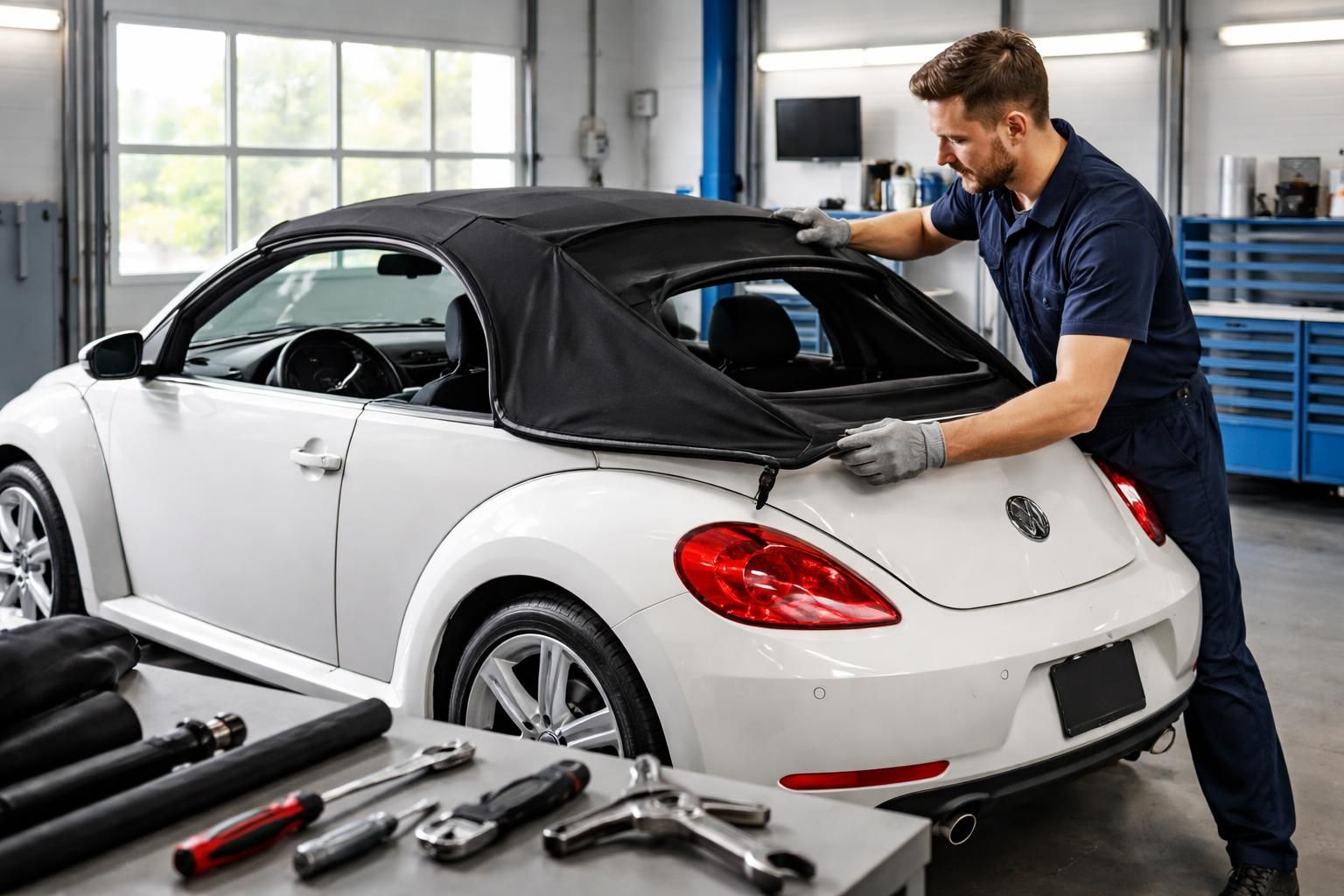 découvrez notre guide complet et nos astuces pour changer la capote de votre new beetle cabriolet facilement et efficacement.