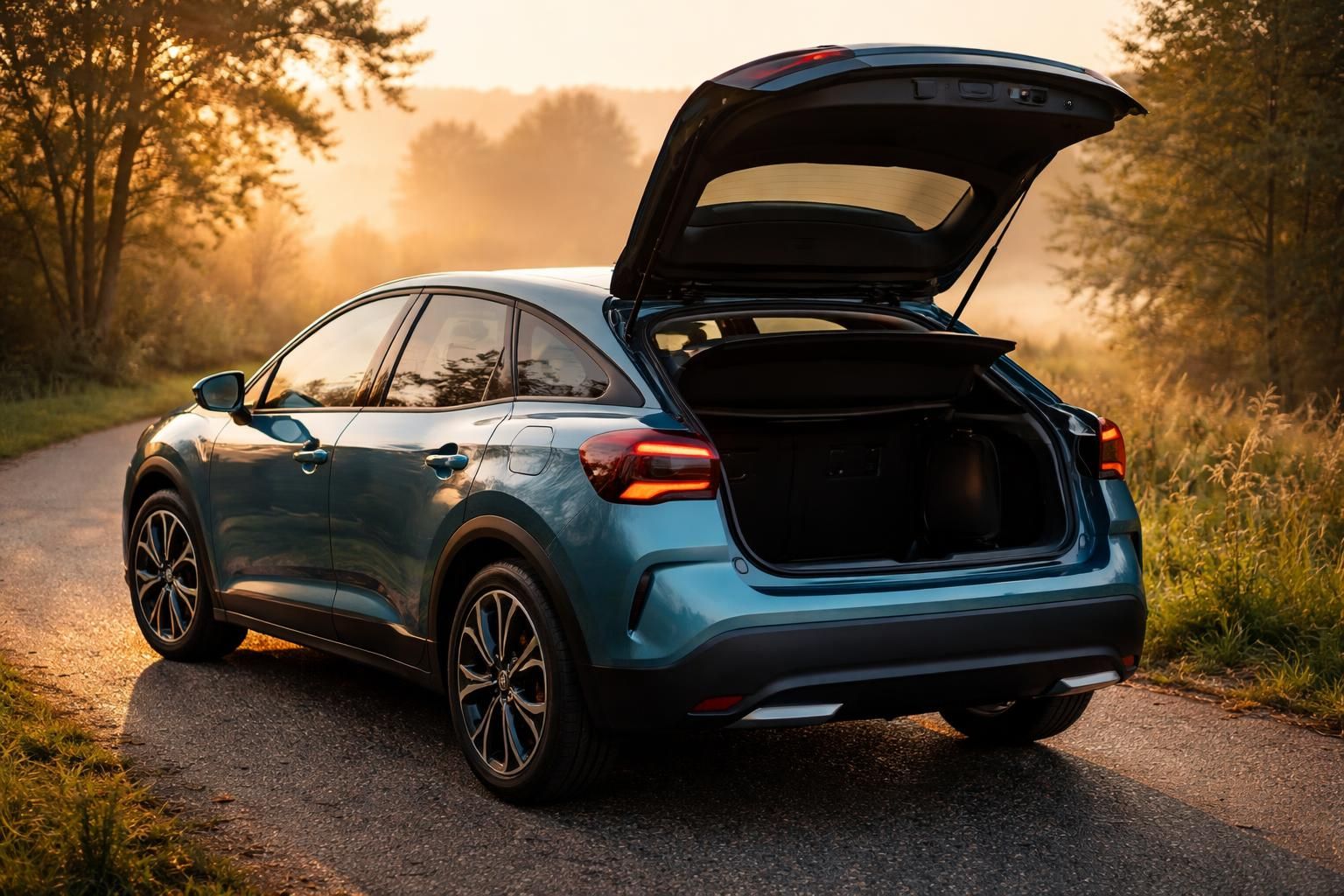 découvrez le coffre spacieux de la citroën c4 long, idéal pour vos trajets en famille ou vos aventures. praticité et volume optimisé pour un confort maximal.
