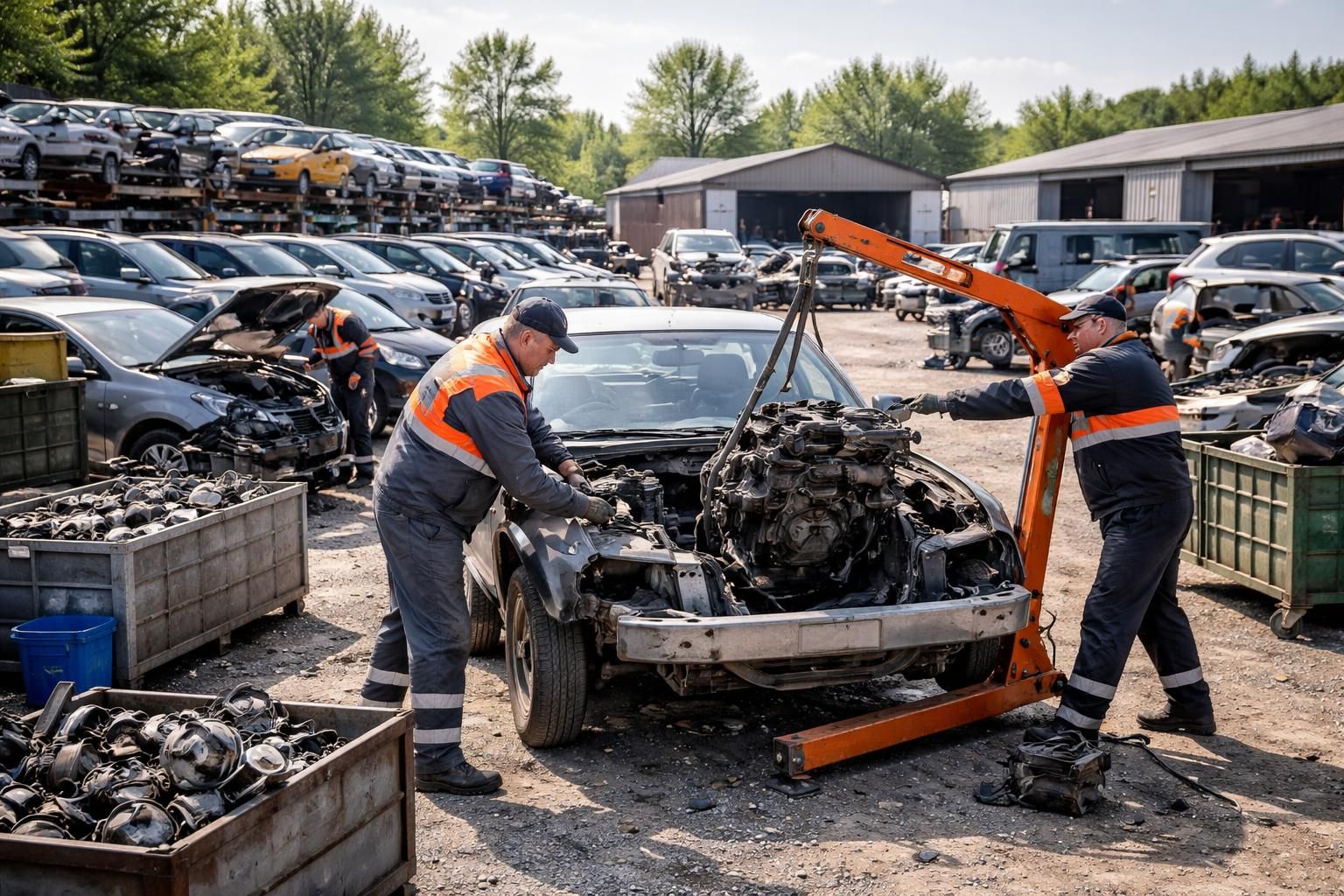 grez pièces auto : casse automobile, enlèvement d'épaves et vente de pièces détachées de qualité pour tous types de véhicules.